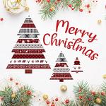 Christmas Plaid Washi Tape with Holiday Patterns - Scrapbooking