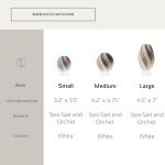 LAWA Swirl Candle - Large Beautiful Handmade Pillar Scented Soy Wax Twirl Candle Elegant Bubble Aesthetic Candle Housewarming Gift Home Room Shelf Decor Idea Spiral Candle White (Large)