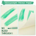 Sketch Book 5.5 X 8.5 - Spiral Sketchbook Pack of 2, SuFly 200 Sheets (68 lb/100gsm) Acid Free Sketch Pads for Drawing for Adults Spiral-Bound with Hard Cover for Kids, 100 Sheets Each