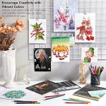 Shuttle Art 116 PCS Drawing Kit, Complete Drawing Supplies with Sketch Pencils, Colored Pencils, Graphite, Charcoal Sticks, Professional Drawing Tools and Paper Pads for Artists, Beginners and Kids