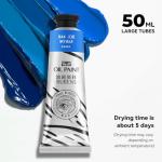 Paul Rubens Oil Paint, 20 Colors*50ml LargeTubes, Professional Oil Colors with High Saturation, Creamy Texture and Consistency,Oil Paint Supplies for Artists, Students, Beginners-B Set