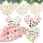 200-Piece Mixed Metal Charms for DIY Jewelry Making