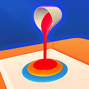 Acrylic Painting - Paint By Number - Free Coloring Book & Puzzle Game - Cut and Paint - I Can Paint ASMR DIY - Spin Art Game 3D