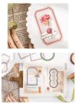Assorted DIY Decorative Scrapbooking Stickers - 60pcs - 4 Sets