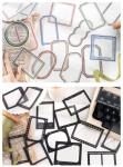 Assorted DIY Decorative Scrapbooking Stickers - 60pcs - 4 Sets