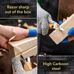 BeaverCraft Wood Carving Kit S15 Wood Whittling Kit for Beginners Kids - Wood Carving Knife Set Whittling Knife Wood Carving Knives Carving Tools