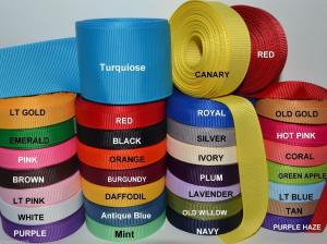 1 Color Solid Grosgrain Ribbon Bulk Wholesale