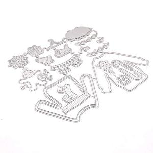 Cute Ugly Sweater Metal Cutting Dies for Scrapbooking