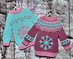 Cute Ugly Sweater Metal Cutting Dies for Scrapbooking