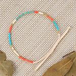 KELITCH Colorful Seed Beads Friendship Bracelets,Boho Bohemian Hippie Necklace,Handmade Jewelry,Gift for Women