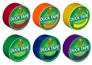 Color Duct Tape Rainbow Combo - 6 Pack