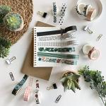 Colorful Washi Tape Set for Scrapbooking & DIY Crafts