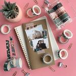 Colorful Washi Tape Set for Scrapbooking & DIY Crafts