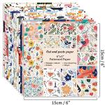 6x6" Scrapbooking Paper Pad: Vintage Decoupage, Journaling Supplies