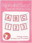 Pink ALPHABITTIES Scrapbooking Labels - 1 Count