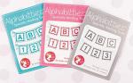 Pink ALPHABITTIES Scrapbooking Labels - 1 Count
