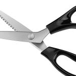 9 Inch Black Zig Zag Pinking Shears