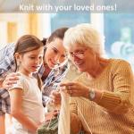 12x 10g Acrylic Yarn Knitting Wool Crochet Yarn, Ideal for Beginners, Kids Crafts, Small Projects