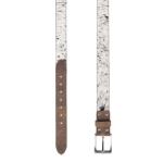 Western Leather Works, Cowboy Men's Belt Handmade from Full Grain Leather (Bourbon Brown, 38)