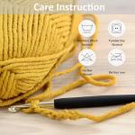 12x 10g Acrylic Yarn Knitting Wool Crochet Yarn, Ideal for Beginners, Kids Crafts, Small Projects