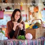 Handmade Crochet Keychain Stuffed Animal Crafts Knitted Crochet Toys - Keychain Accessory- Dinosaur - Handmade Keychain Amigurumi Crochet Plushies for Birthday Christmas Gifts