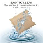 DIYOOHOMY 7 Pcs Pottery Ribs Foot Shaper Trimming Tools Clay Texture Ribs Mud Throwing Clay Ceramic Pottery Smoothing Shapes Sculpting Carving Wooden DIY Supplies