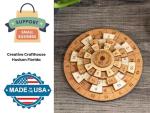 Creative Crafthouse Safecracker 40 - Laser Engraved Math Puzzle for Teens - Handmade in the USA