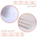 White Duck Stuffed Animal Toy Soft Plush Toy for Kids Girls DIY Hugglable Plush Stuffed Toy with Cute Hat and Costume Best Gifts for Christmas. (12inch/30cm)