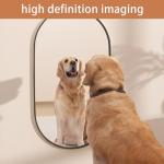 Protylctaster Oval Mirrors,Oval Bathroom Mirrors,20x28 Black Oval Mirror,espejos decorativos de pared,Bathroom Mirrors for Over Sink(Black)