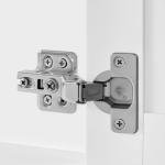 Yaheetech 24.5" Bathroom Vanity with Ceramic Sink, Bathroom Vanity Sink Cabinet with 2 Doors and 1 Drawer, Bathroom Vanities Floor Standing with Sink Combo Set, White