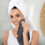 Utopia Towels 24 Pack Cotton Washcloths Set - 100% Ring Spun Cotton, Premium Quality Flannel Face Cloths, Highly Absorbent and Soft Feel Fingertip Towels (Grey)