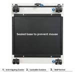 White Mobile File Cabinet with Lock – DEVAISE