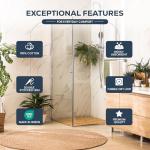 Utopia Towels 4 Pack Premium Bath Towels Set, (27 x 54 Inches) 100% Ring Spun Cotton 600GSM, Lightweight and Highly Absorbent Quick Drying Towels, Perfect for Daily Use (Grey)