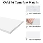 Yaheetech Free Standing Bathroom Cabinet with 1 Drawer 2 Doors and Adjustable Shelf, Wooden Entryway Storage Cabinet, 11.8D x 23.6W x 31.5H in, White