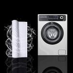 TOMORO Luxury Bath Mat Towels - 2 Pieces Cotton Absorbent Hotel Spa Shower Floor Towel Set for Bathroom Rug Pad, 20 x 32 Inches (White)