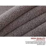 Lchkrep 100% Cotton Hand Towels 2 Pack, Salon Thick Bath Hand Towel,Gym Towel 14" x 30", Face Cloth, Soft and Absorbent Washcloths Set for Home Bathroom Hotel (Gray)…