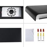 Ralbay Modern Black Bathroom Vanity Light 32.6inch Vanity Light for Bathroom 30W Up and Down Indoor Wall Lighting Fixtures Natural White 4000K