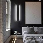 Ralbay Modern Black Bathroom Vanity Light 32.6inch Vanity Light for Bathroom 30W Up and Down Indoor Wall Lighting Fixtures Natural White 4000K