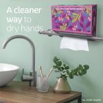 Kleenex Expressions Disposable Paper Hand Towels, 6 Boxes, 60 Towels per Box (360 Total Hand Towels), Packaging May Vary