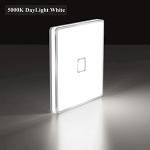 Airand Led Square Ceiling Light 24W 2050LM 12.8in Flush Mount Light Fixture Ceiling Lights Waterproof No Flicker IP44 80Ra+ 5000K Cold White Led Light for Bedroom Kitchen Bathroom（Cold White）