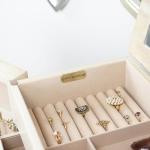 Hives and Honey Chelsea Jewelry Armoire, Taupe Mist