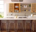 ZYBT Bathroom Wall Cabinet Wall Mounted Organizer, Medicine Cabinet, Over The Toilet Storage, Bamboo Medicine Cabinets with Doors and Shelves, Wall Storage for Bathroom Kitchen Living Room