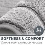 GRANNY SAYS Bathroom Rug Mat, Bath Mats for Bathroom Non-Slip, Super Soft and Water Absorbent, Microfiber Bath Rugs, Machine Wash Dry, Bathroom Rugs for Bathroom Floor, Tub and Shower, 16 x 24