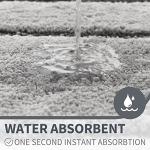 GRANNY SAYS Bathroom Rug Mat, Bath Mats for Bathroom Non-Slip, Super Soft and Water Absorbent, Microfiber Bath Rugs, Machine Wash Dry, Bathroom Rugs for Bathroom Floor, Tub and Shower, 16 x 24