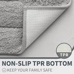 GRANNY SAYS Bathroom Rug Mat, Bath Mats for Bathroom Non-Slip, Super Soft and Water Absorbent, Microfiber Bath Rugs, Machine Wash Dry, Bathroom Rugs for Bathroom Floor, Tub and Shower, 16 x 24