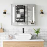 KGAR Bathroom Vessel Sink 18x12.6 Ceramic Porcelain Bathroom Sink Above Counter Basin Washing Bowl with Faucet Pop up Drain Combo,Rectangle White