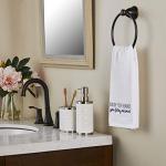 SKL Home Wash Hand Towel (2-Pack), White 2 Count, Small