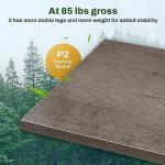 L-Shaped Gaming Desk with LED Lights