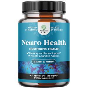 Brain Boosting Nootropic Supplement - Enhanced Cognitive Function
