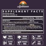 Ajoblanco 600mg Shilajit Pure Himalayan Organic Shilajit Resin - Himalayan Shilajit Resin with Organic Ayurvedic Blend in High Potency for Energy, Strength & Immunity, 30 Grams